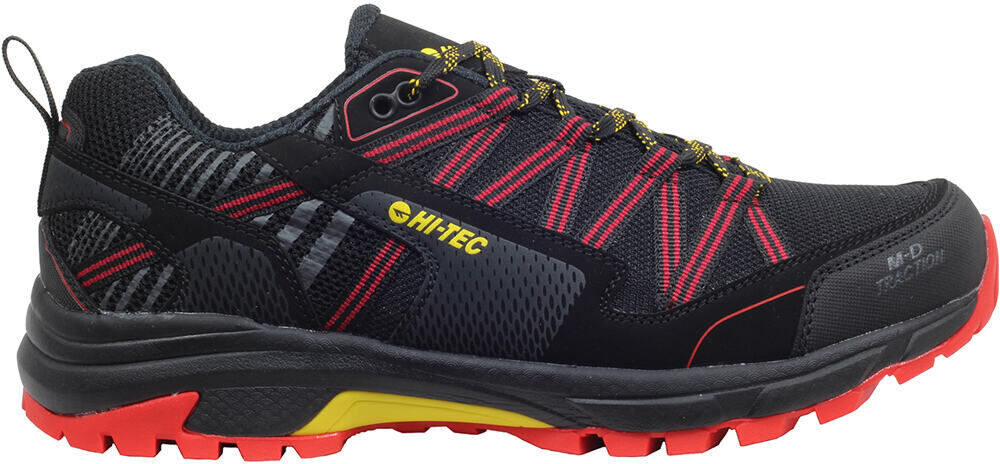 Hi Tec gravel zapatilla trekking hombre Negro (41)