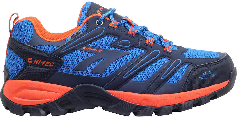 Hi Tec muflon low waterproof zapatilla trekking hombre Azul (44)