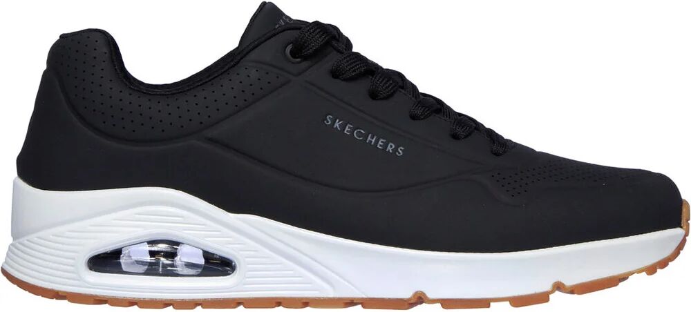 Skechers uno - stand on air zapatilla moda hombre Negro (43)