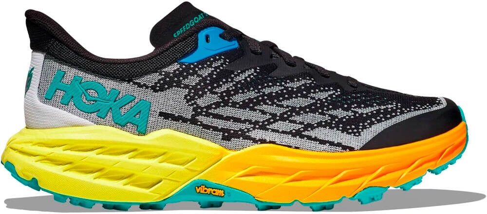 Hoka speedgoat 5 zapatillas trail hombre Negro (9)