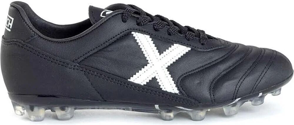 Munich mundial 20 ag botas de futbol cesped artificial Negro (45)