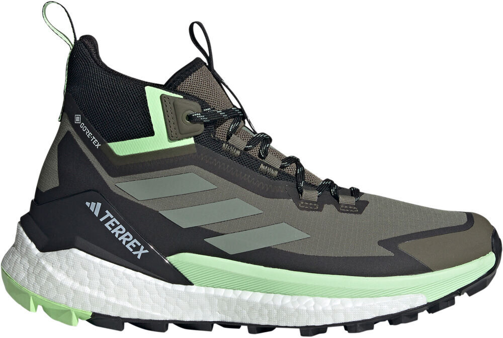 Adidas terrex free hiker 2 gore-tex bota trekking hombre Verde (8)