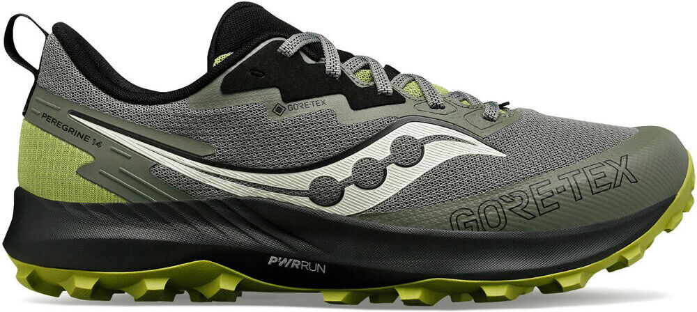 Saucony peregrine 14 gore-tex zapatillas trail hombre Verde (9,5)