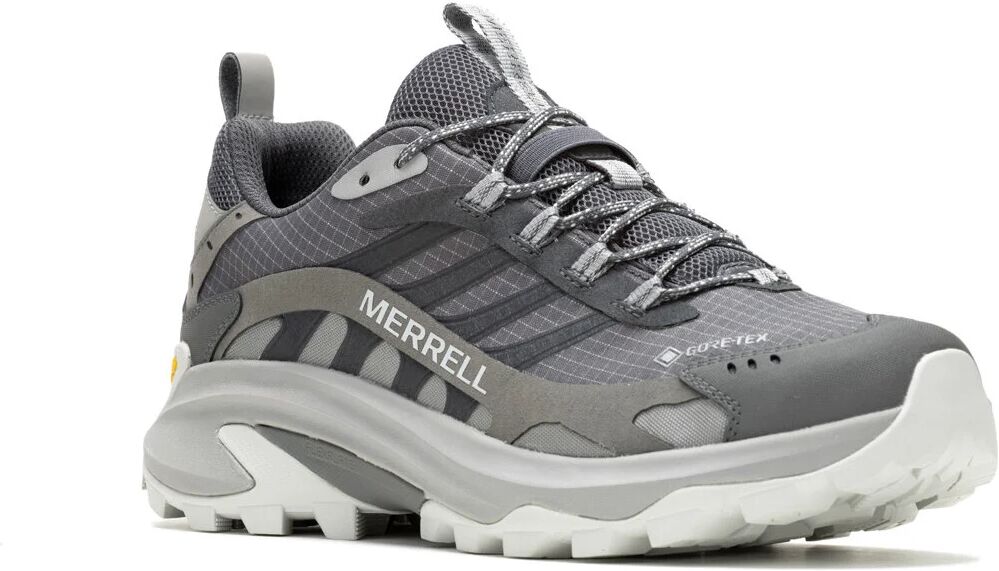 Merrell moab speed 2 gore-tex zapatilla trekking hombre Gris (44)