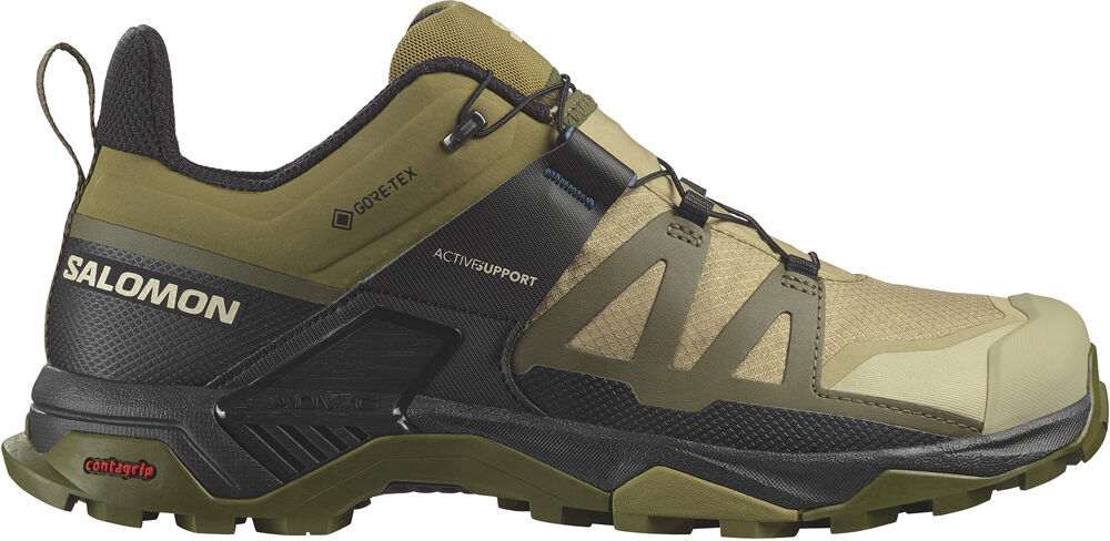 Salomon x ultra 4 gore-tex zapatilla trekking hombre Verde (10)