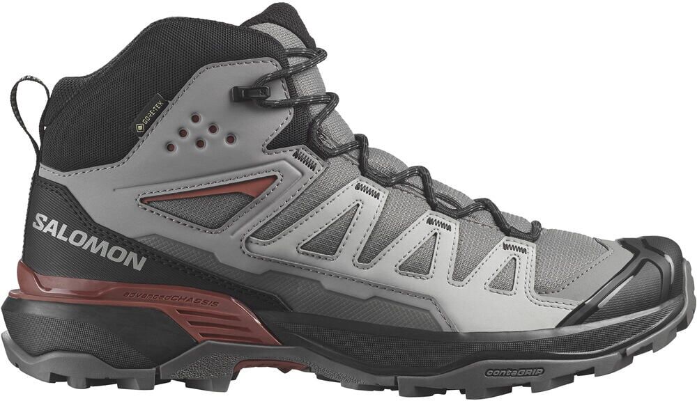 Salomon x ultra 360 mid gore-tex bota trekking hombre Gris (8)