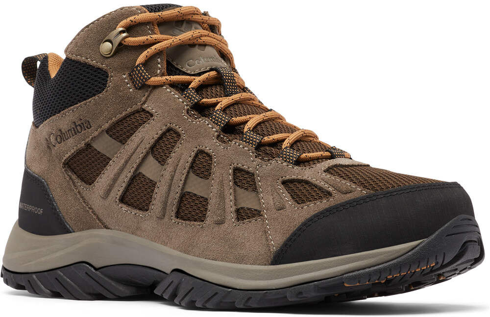 Columbia redmond iii mid waterproof wide bota trekking hombre Marron (11)