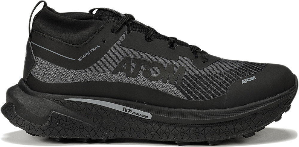 Atom at139 shark trail blast zapatillas trail hombre Negro (44)