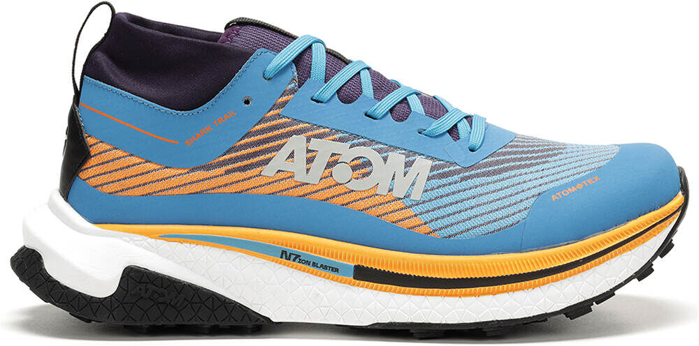 Atom at138 shark trail blast-tex zapatillas trail hombre Verde (42)