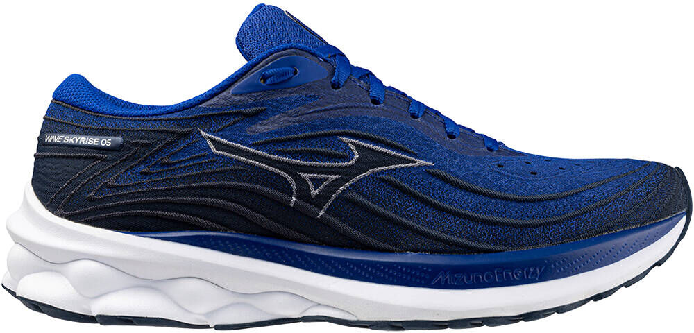 Mizuno wave skyrise 5 zapatilla running hombre Azul (7)