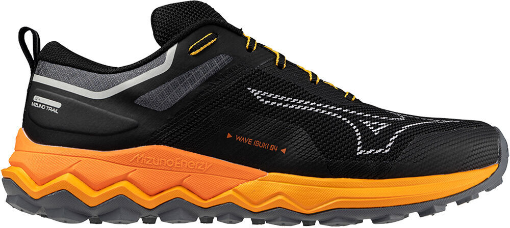 Mizuno wave ibuki 4 zapatillas trail hombre Negro (9)