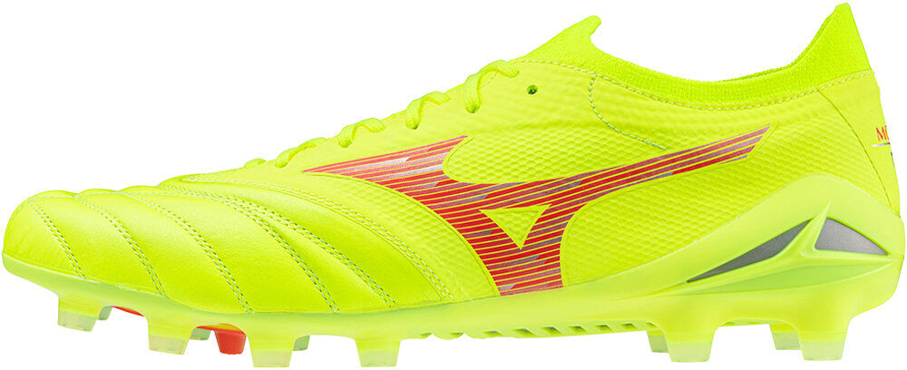 Mizuno morelia neo iv elite botas de futbol cesped artificial Amarillo (11)