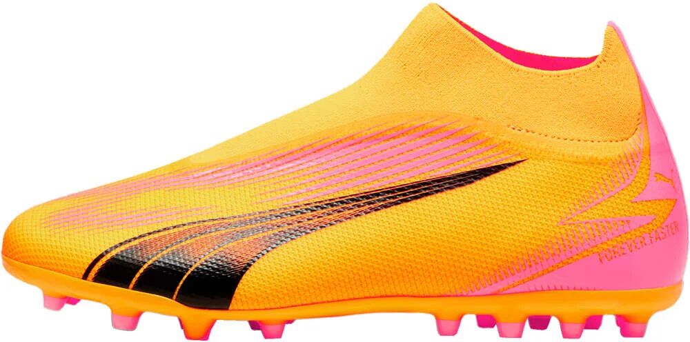 Puma ultra match ll mg botas de futbol cesped artificial Naranja (8)