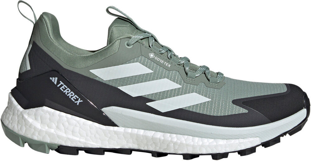 Adidas terrex free hiker 2 low gore-tex zapatilla trekking hombre Verde (8)