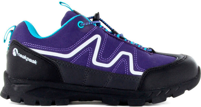 Neak Peak softshell low zapatilla trekking niño Morado (27)