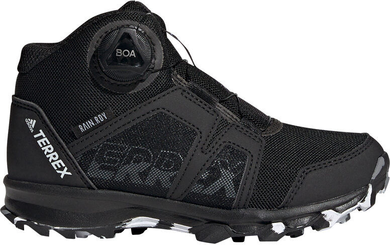 Adidas terrex agravic boa mid rainrdy hiking bota trekking niño Negro (4,5)