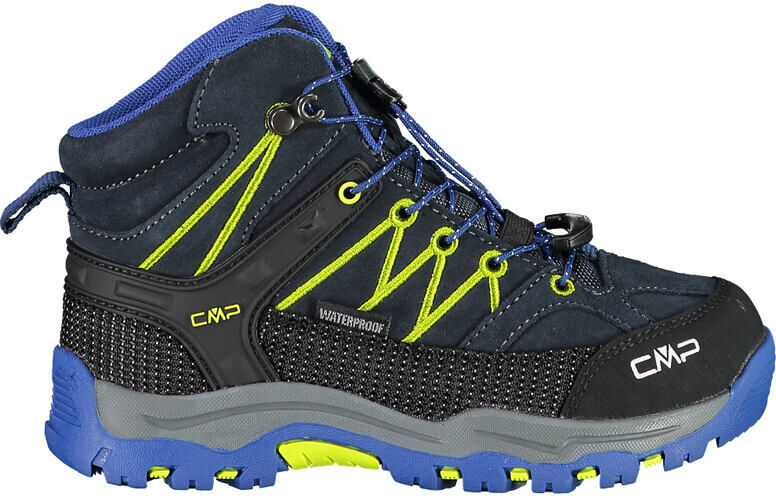 Cmp kids rigel mid trekking shoes wp bota trekking niño Azul (35)