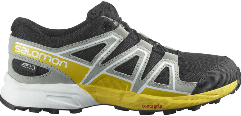 speedcross climasalomon waterproof zapatilla trekking niño Negro (35)