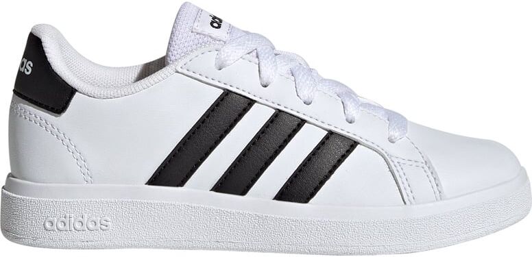 Adidas grand court lifestyle tennis lace-up zapatilla moda niño Blanco (4,5)