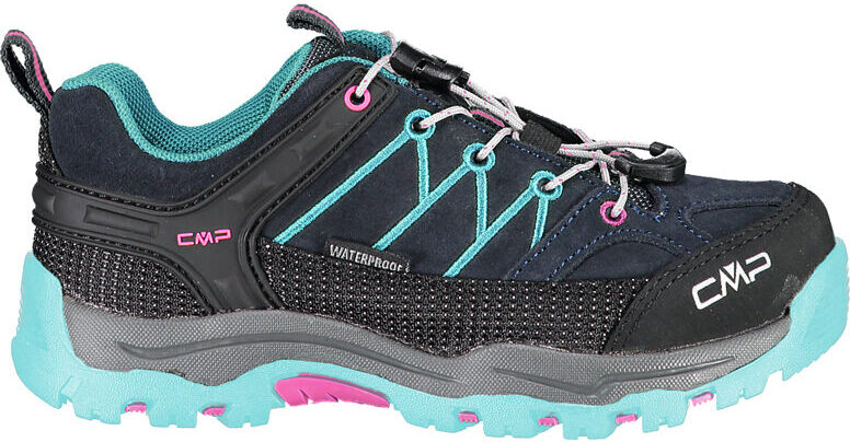 Cmp kids rigel low trekking shoes wp zapatilla trekking niño Azul (35)