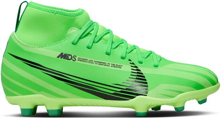 Nike mercurial superfly 9 club botas de futbol niño cesped artificial Verde (5)