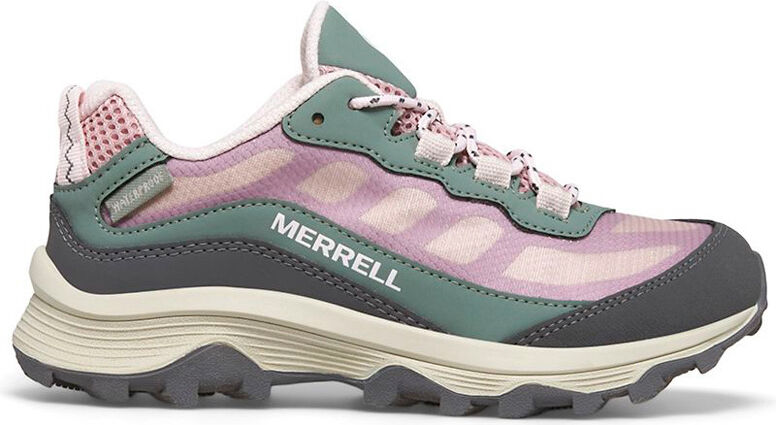 Merrell moab speed lowwaterproof zapatilla trekking niño Rosa (29)