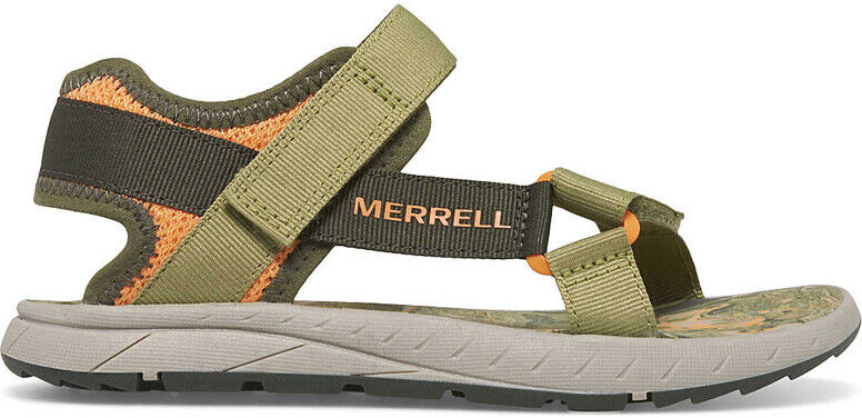 Merrell kahuna web 20 sandalias trekking niño Verde (34)