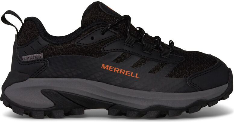 Merrell moab speed 2 low waterproof zapatilla trekking niño Negro (37)