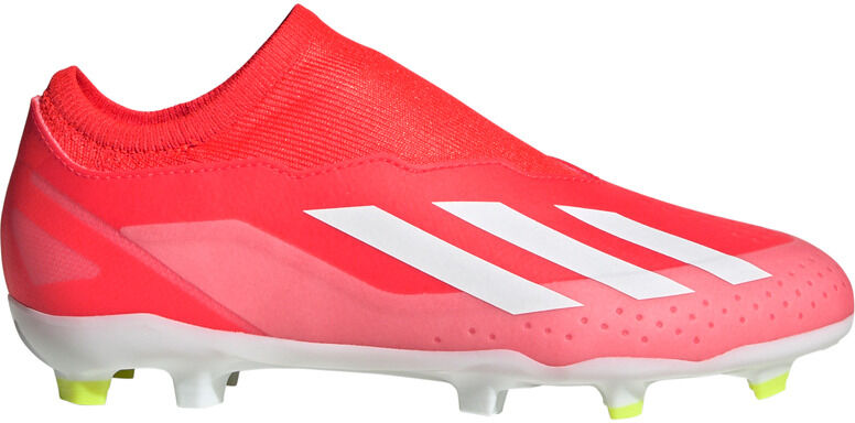 Adidas x crazyfast league ll fg botas de futbol niño cesped artificial Rojo (4,5)