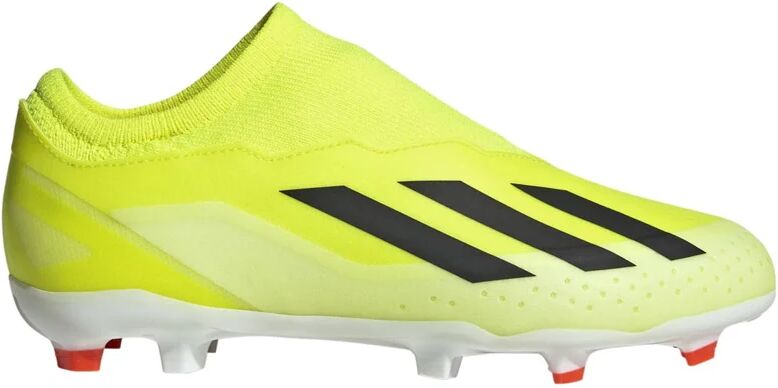 Adidas x crazyfast league ll fg botas de futbol niño cesped artificial Amarillo (3,5)