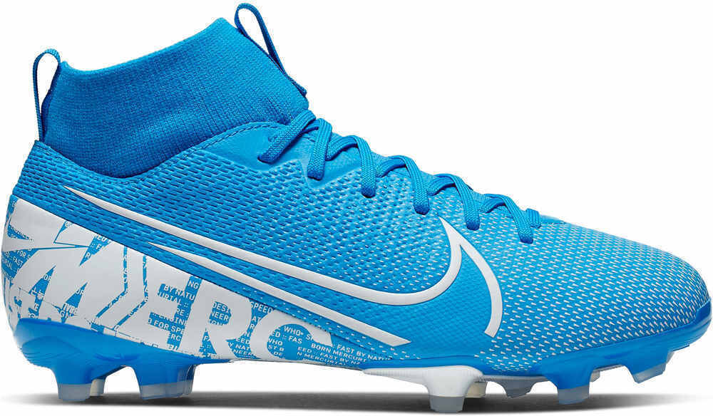 Nike Botas de futbol niño cesped artificial jr merc.superfly 7 academy fg/mg