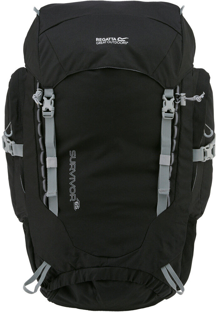 Regatta survivor v4 65l mochila montaña Negro (UNICA)