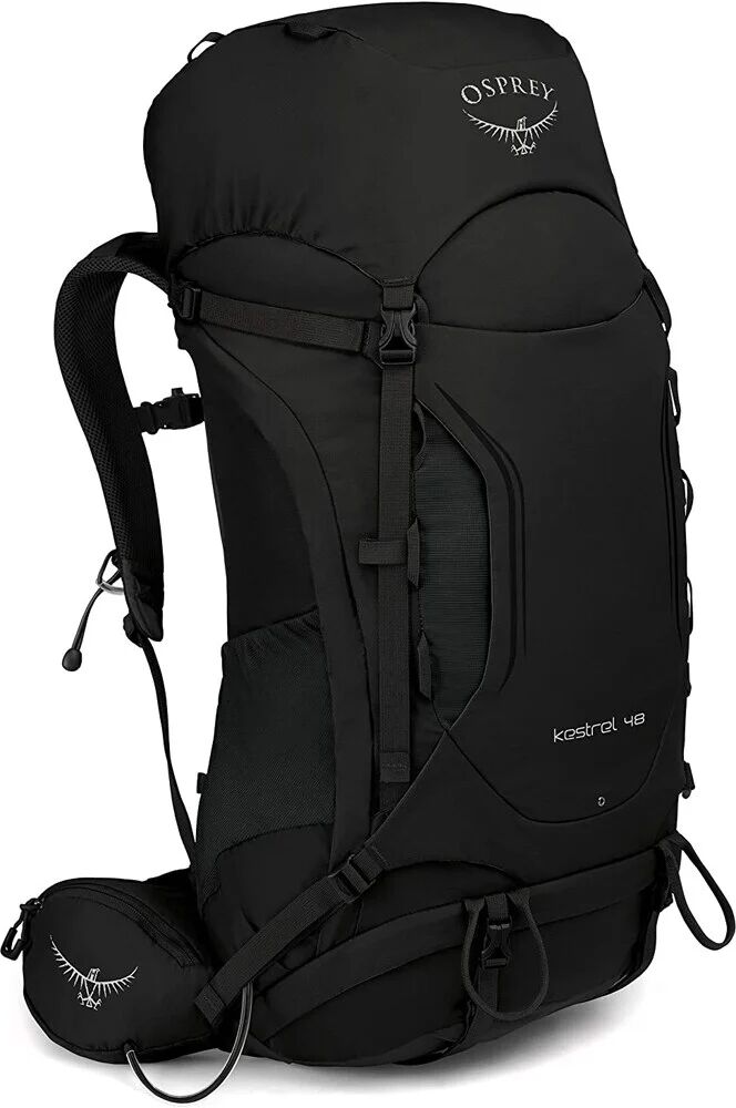 Osprey kestrel 48 mochila montaña Negro (L/XL)