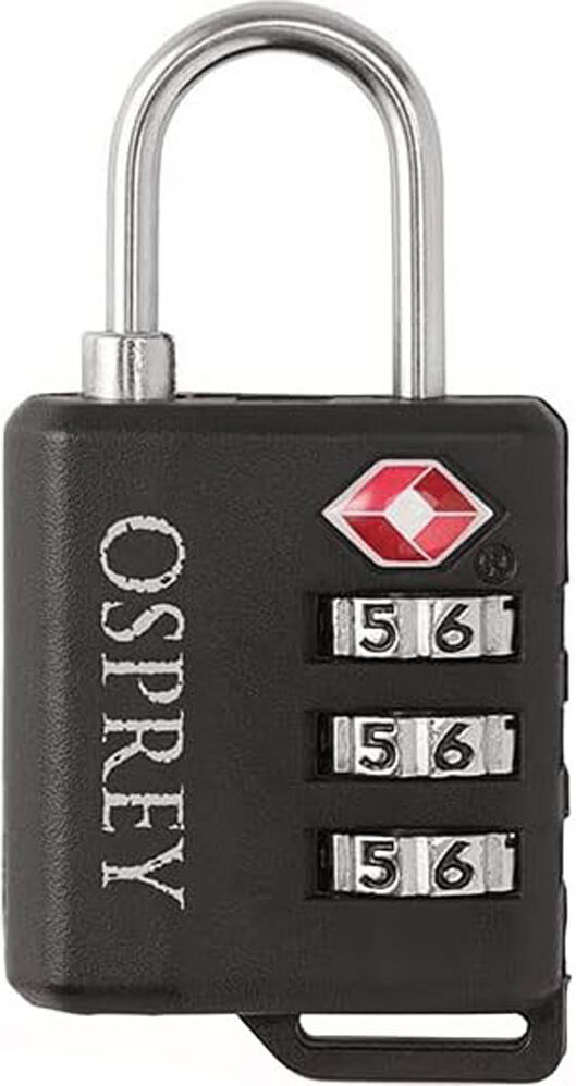 Osprey padlock varios montaña Negro (UNICA)