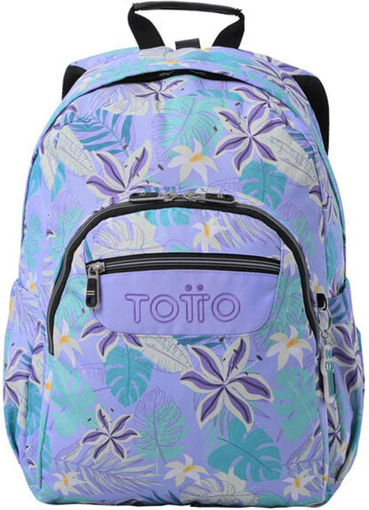 Totto acuareles hojas mochila deporte  (UNICA)