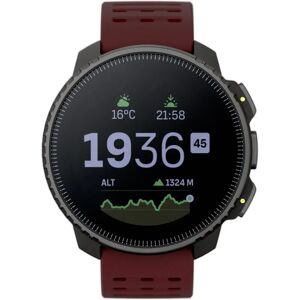 Suunto vertical black ruby pulsómetros con gps Negro (UNICA)