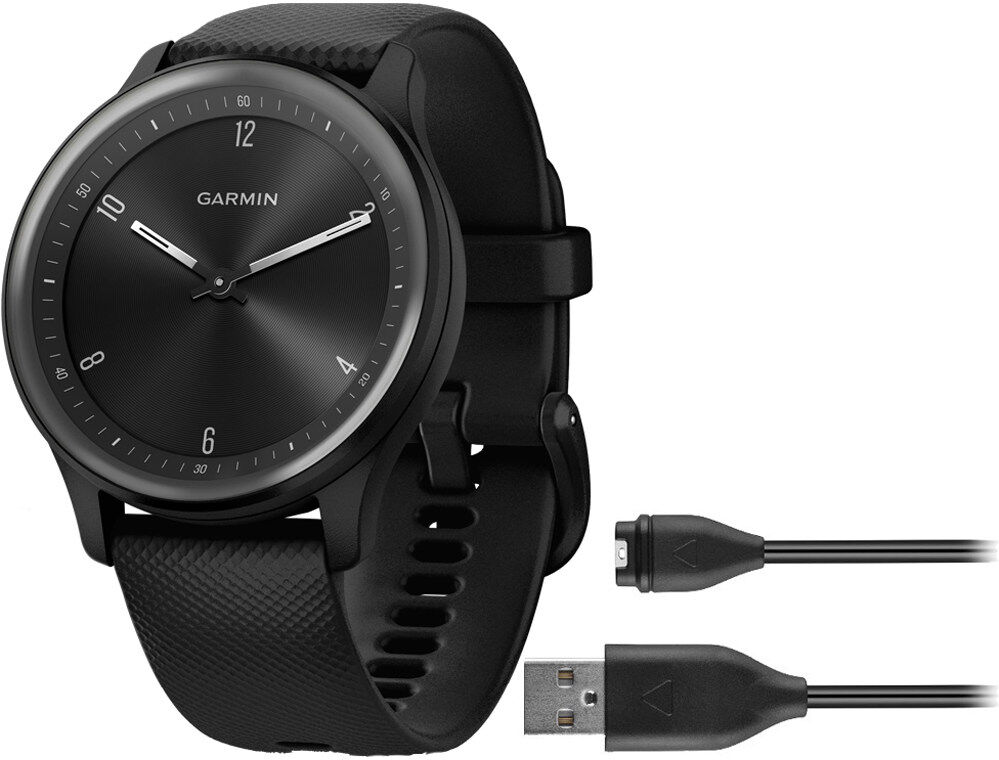 Garmin vivomove sport smartwatch Negro (UNICA)