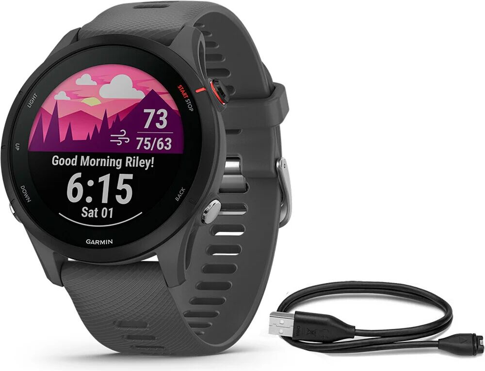 Garmin forerunner 255 gris pulsómetros con gps Gris (UNICA)