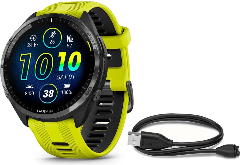 Garmin forerunner 965 pulsómetros con gps Negro (UNICA)