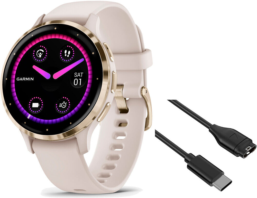 Garmin venu 3s gps smartwatch Oro (UNICA)