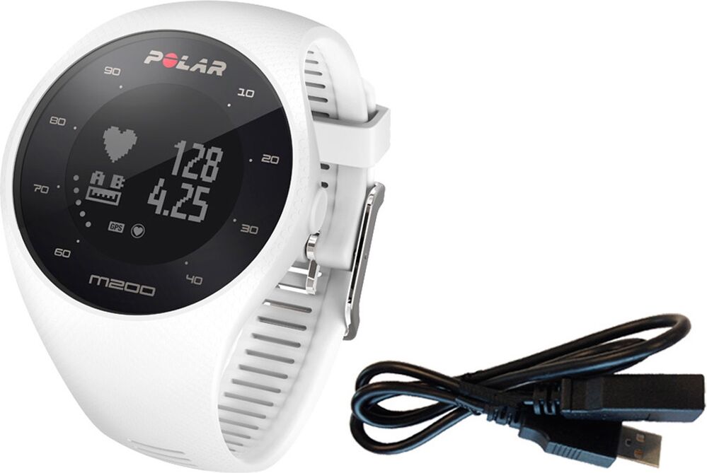 Polar Pulsómetros con gps m200 white