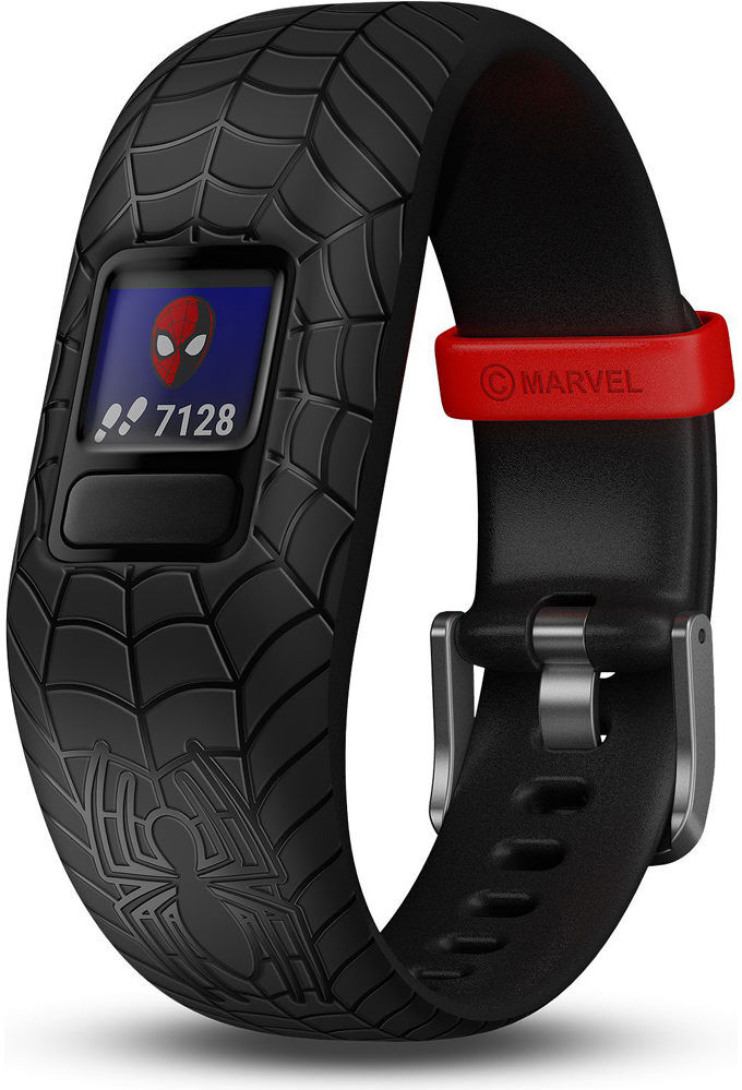 Garmin Pulsera de actividad vivofit jr 2 spiderman negro