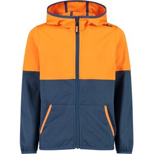 Cmp kid jacket fix hood forro polar niño Naranja (176)