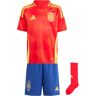 Adidas espana euro 24 primera equipacion equipación fútbol niño Rojo (110)