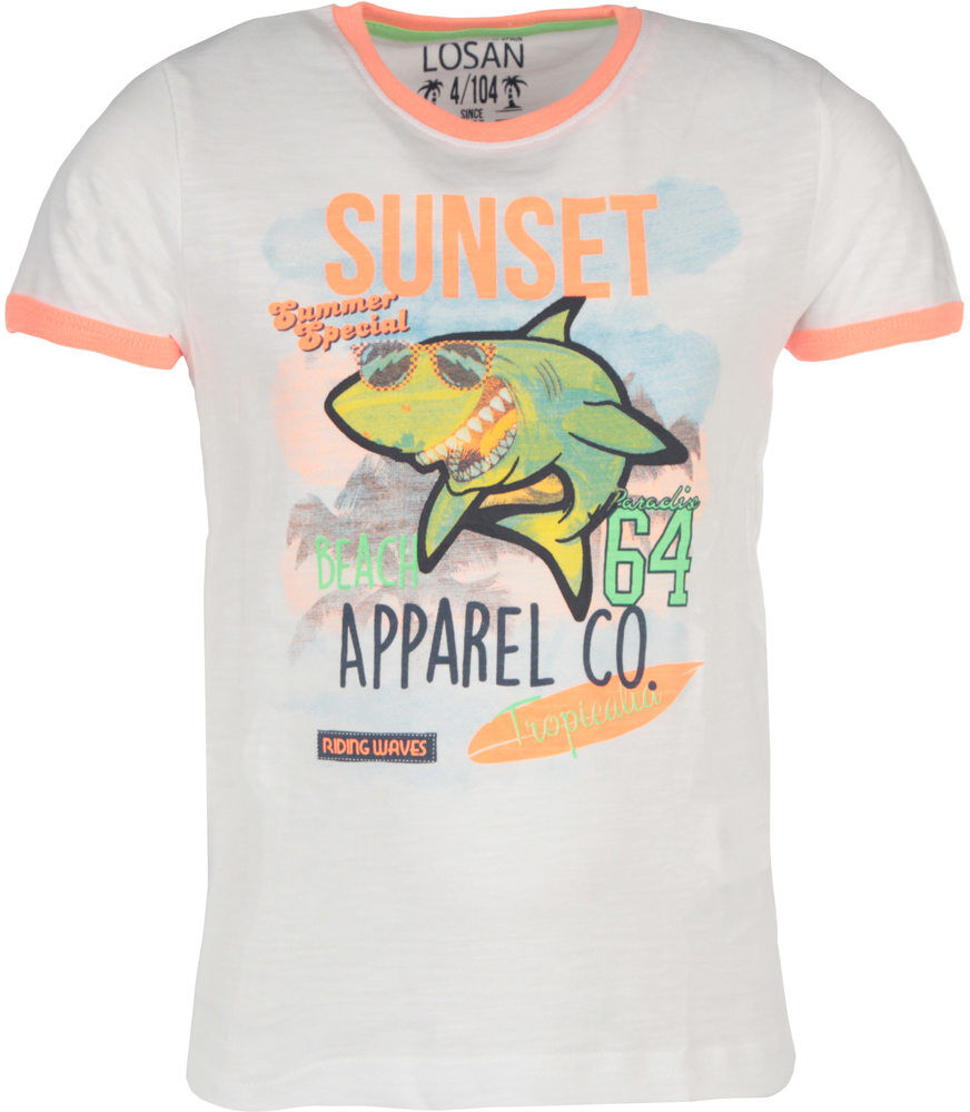 Losan sunset camiseta manga larga niño Blanco (3)