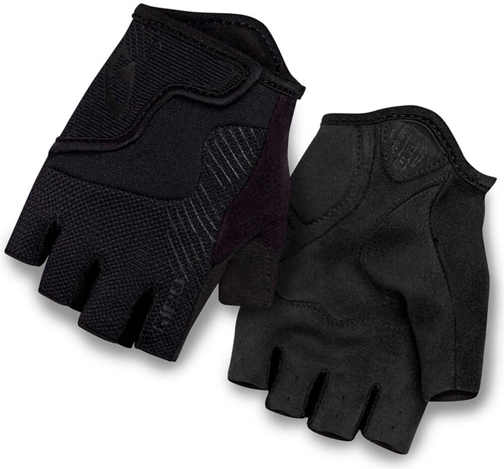 Giro bravo 2021 guantes ciclismo niño Negro (S)