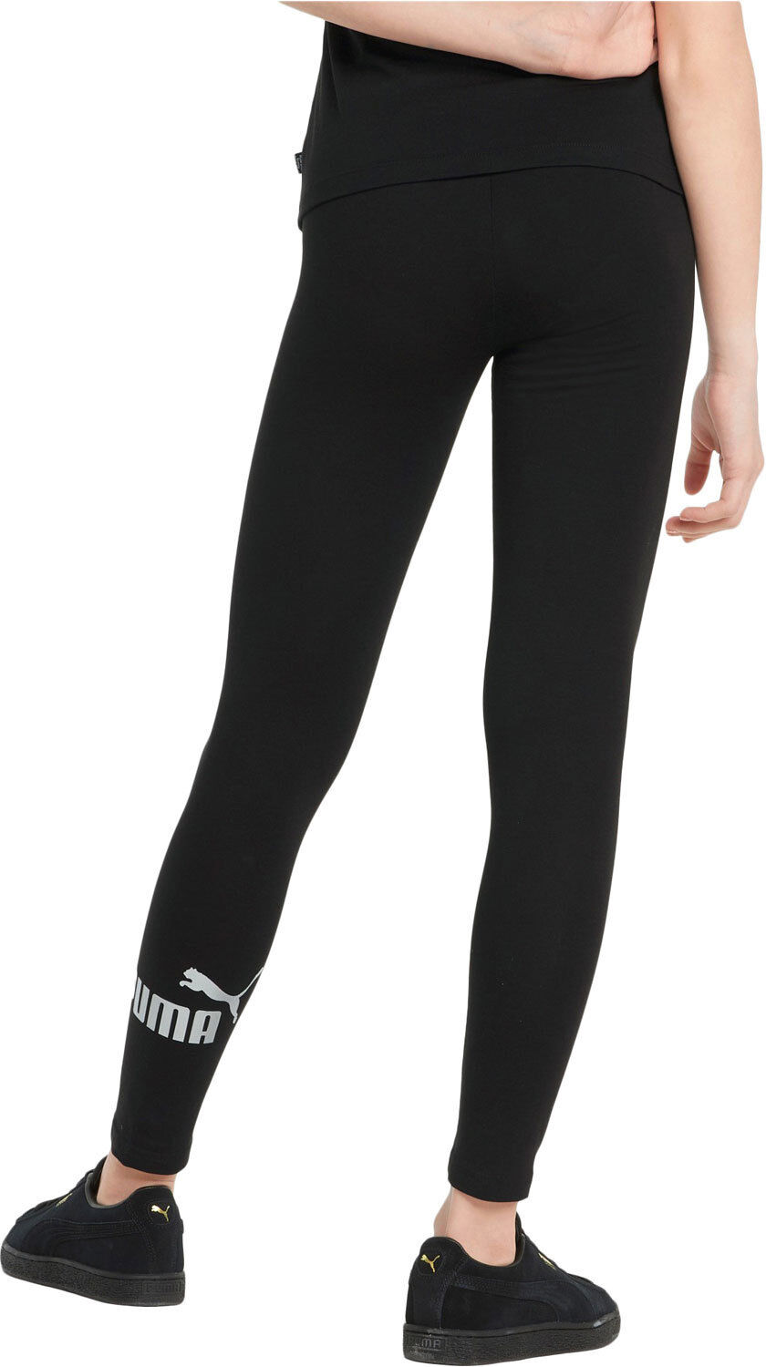 Puma x-ess logo leggings malla larga niña Negro (116)