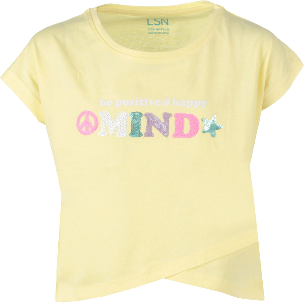 Losan mind camiseta manga corta niña Amarillo (12)