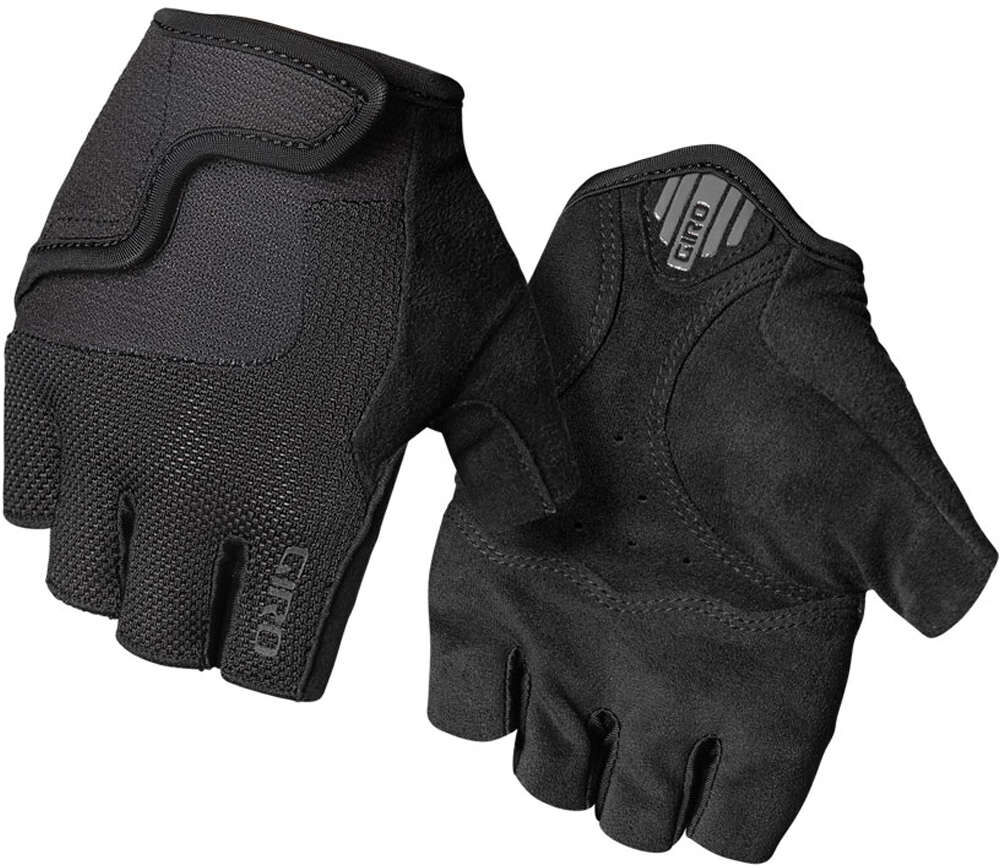 Giro bravo jr guantes ciclismo niño Negro (M)