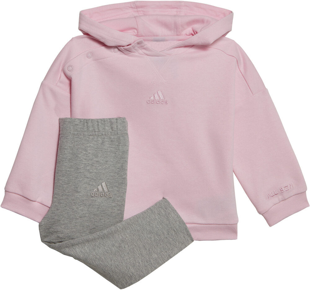 Adidas conjunto fleece chándal bebé Rosa (92)